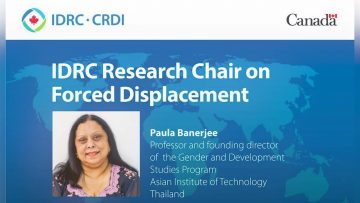 Thumbnail for: Paula Banerjee | IDRC Research Chair on Forced Displacement