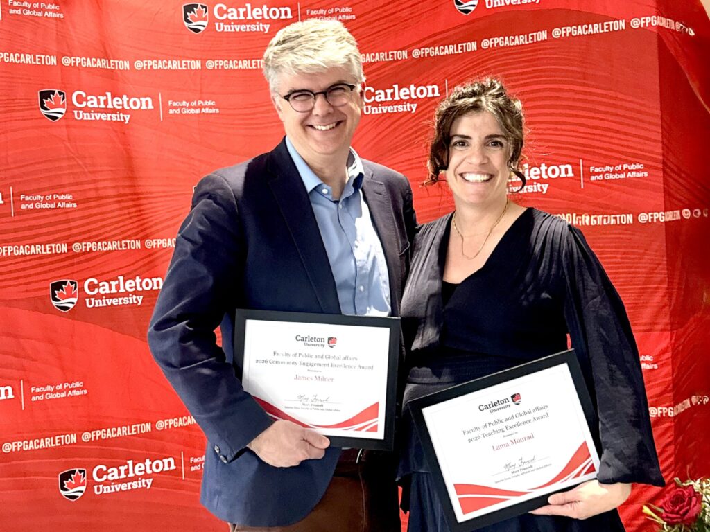 James Milner and Lama Mourad winners of the 2026 FPGA Excellence Awards