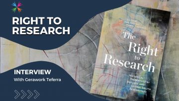 Thumbnail for: The Right To Research: Interview with Dr. Staci B. Martin and Gerawork Gizaw
