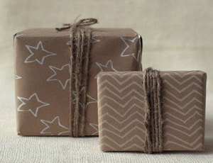 Gift wrapped boxes