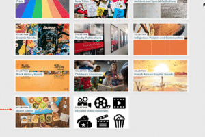 Screenshot of board game collection page