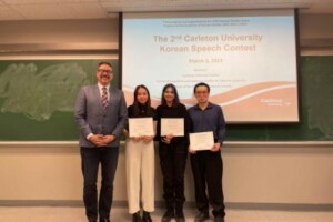 Korean Speech Contest winners