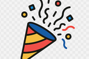 Party popper icon