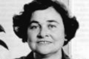 Giovanna looking at the camera. Black and white.