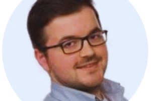 John smiles for the camera