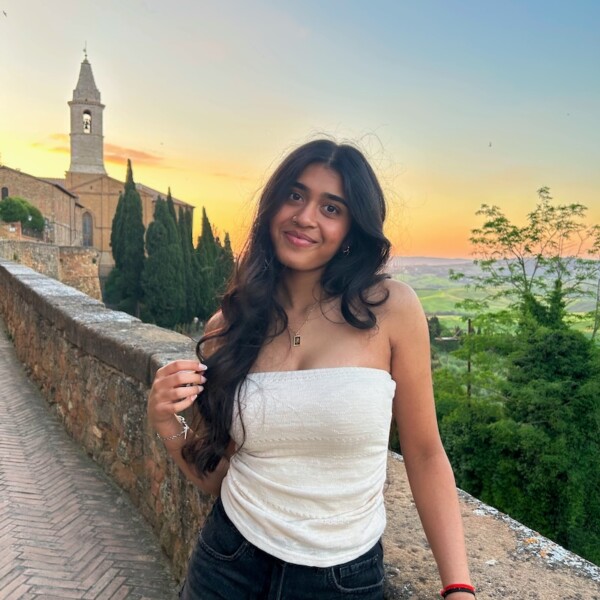 Shamir in front of a sunset