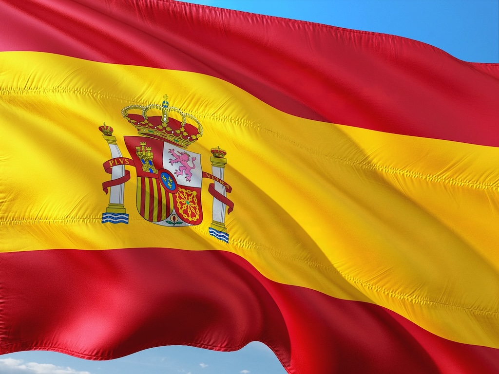 Flag of Spain from Pixabay