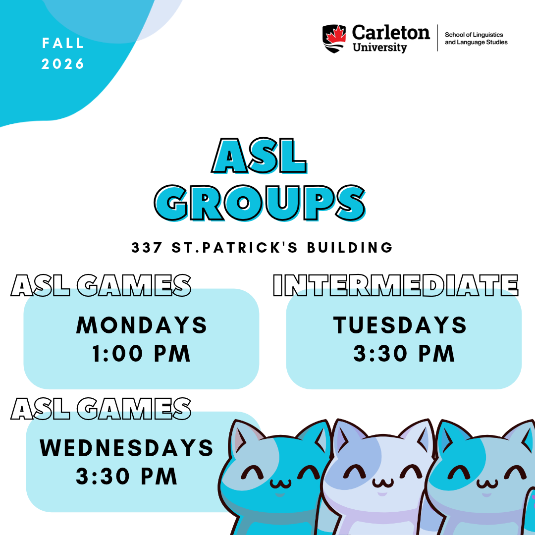 ASL Conversation Groups