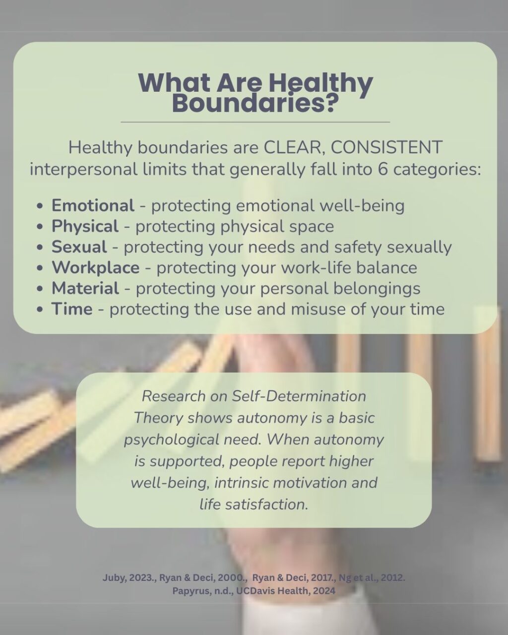 what are healthy boundaries?