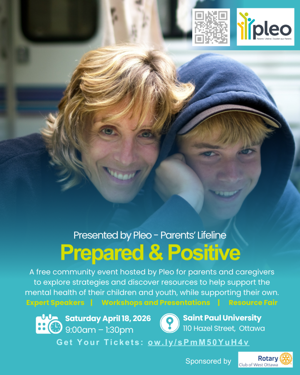 prepared and positive