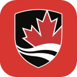Carleton University Crest on a red background