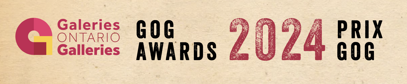 Logo from Galleries Ontario Awards