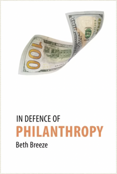 In Defence of Philanthropy book cover