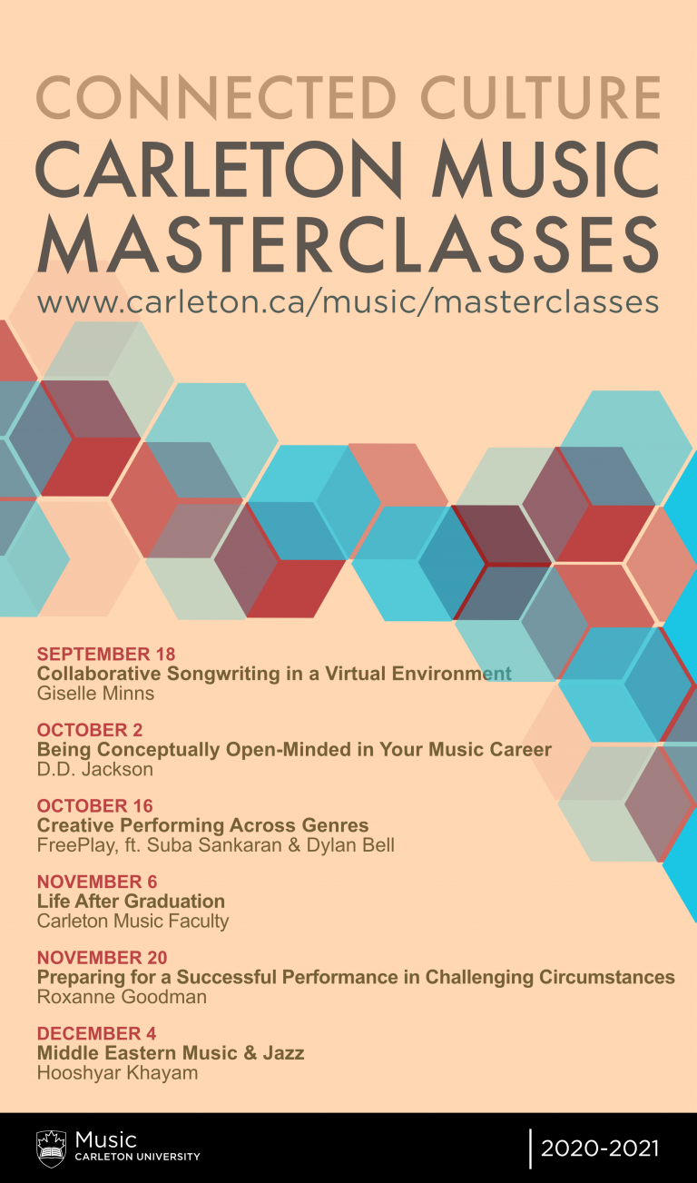 Connected Culture Carleton Music Masterclass Series - Carleton Faculty ...