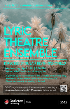 Lyric Theatre concert poster