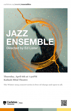 Winter 2023 Jazz Ensemble poster