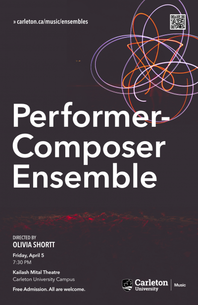 Poster for Performer-Composer Ensemble