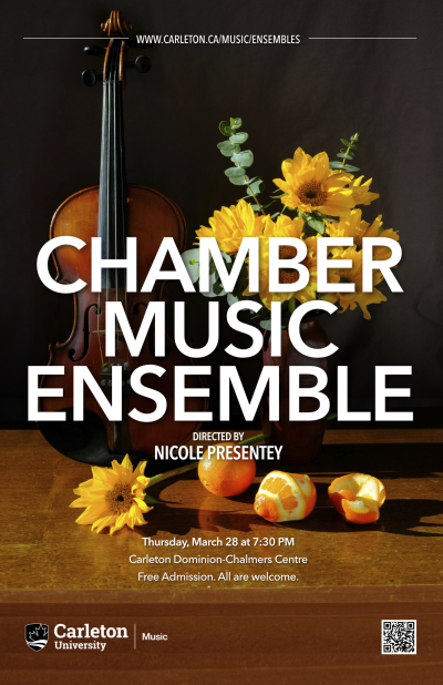 Poster for Chamber Music Ensemble