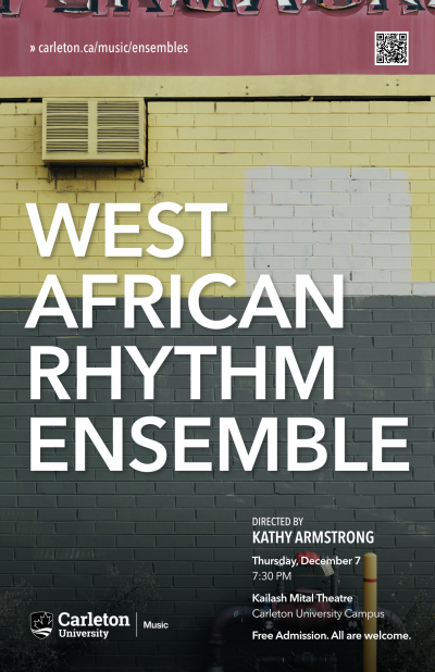 West African Rhythm Ensemble Poster