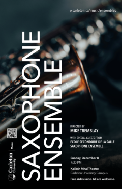 Saxophone Ensemble poster