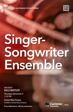 Singer-Songwriter Ensemble poster