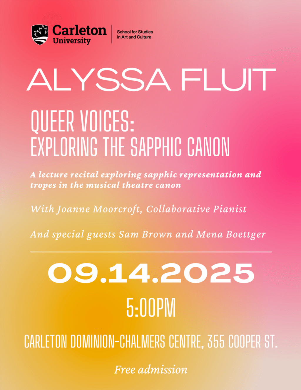 Queer Voices poster