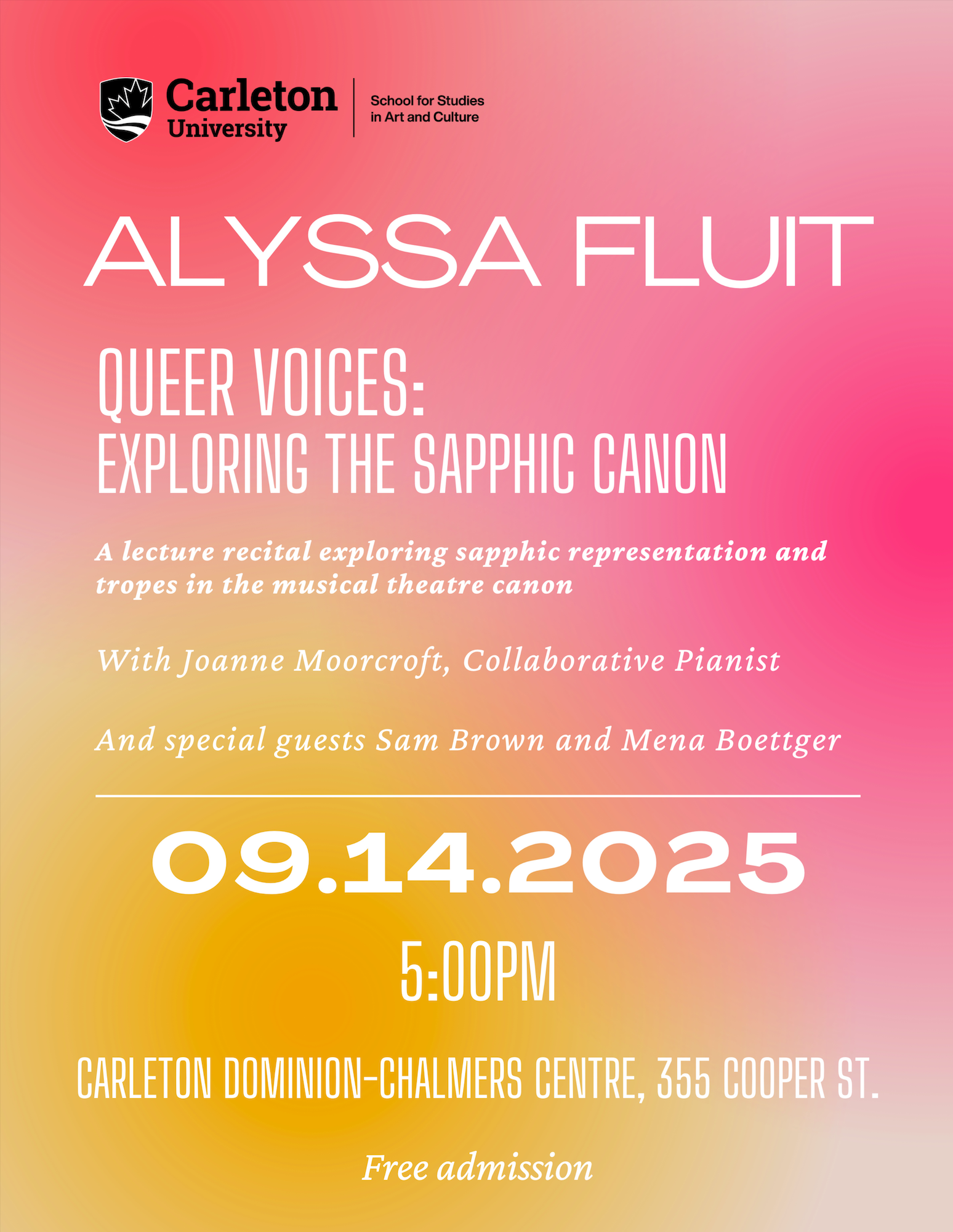 Queer Voices poster