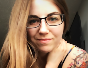 Graduate student Samatha McEwan