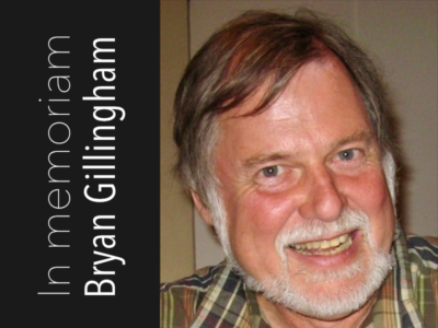 Image of Bryan Gillingham smiling.