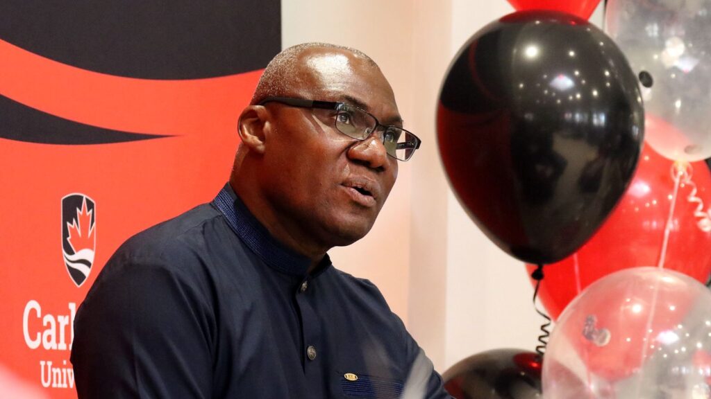 Carleton University President Wisdom Tettey 