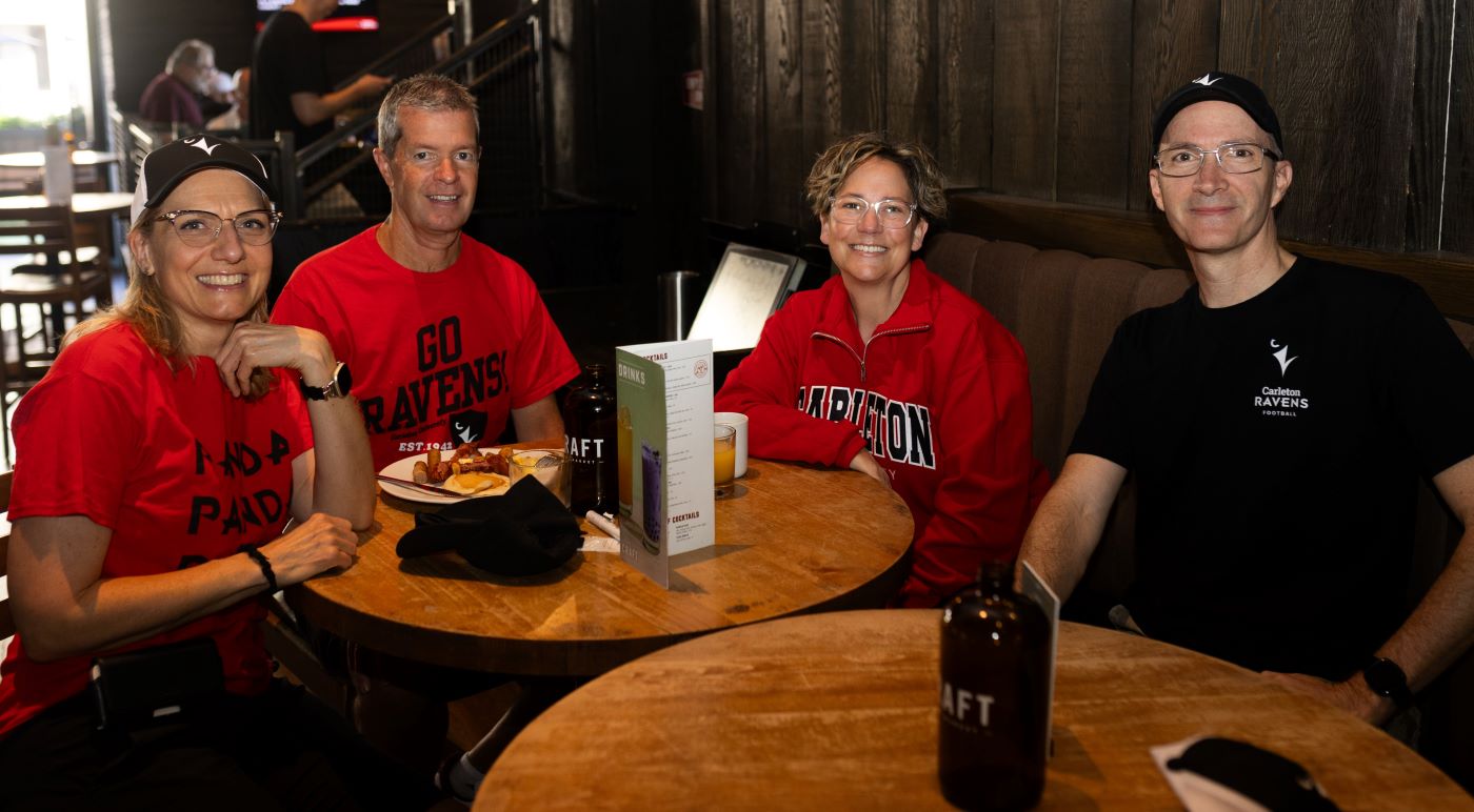 Pancaker Breakfast attendees enjoy a sit down breakfast at Craft Beer Market
