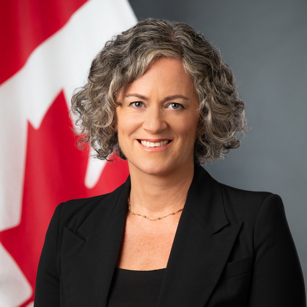 A professional headshot of Alison Grant, Canada's new ambassador to Austria.