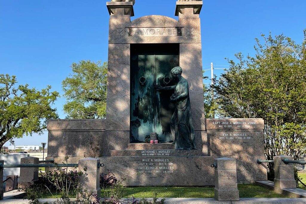 The tomb of Catherine Iffland Morales.