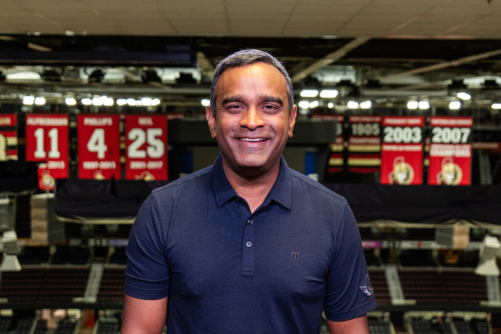 Ottawa Senators vice-president of communications Ian Mendes