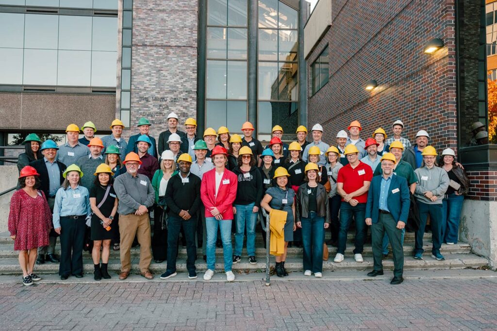 Group shot of the Engineering class of 1996