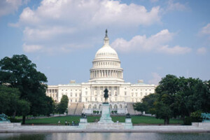An image of the United States Capitol Building in Washington, D.C.