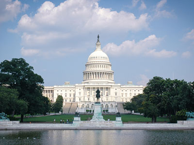 An image of the United States Capitol Building in Washington, D.C.