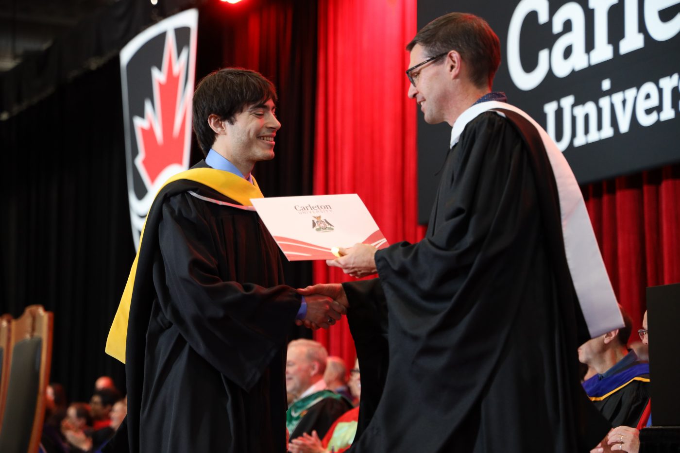 Scenes from Convocation 2024 at Carleton University.