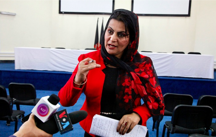 Afghan journalist Farida Nekzad