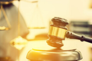 An image of a judge's gavel.