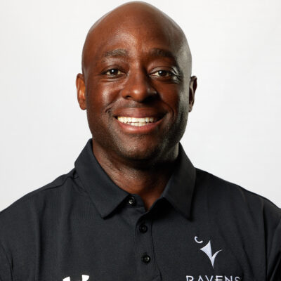 Headshot of Carleton Ravens head coach for football, Corey Grant