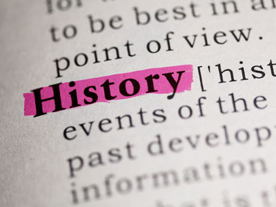 A close-up of part of a textbook definition of the word 