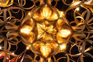 The Light Keeper ceiling installation at Ojigkwanong