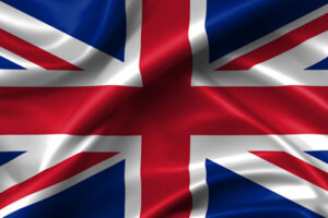 A flag of the United Kingdom.