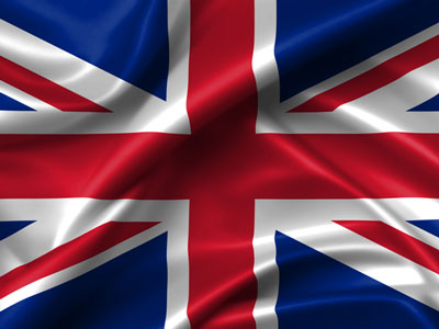 A flag of the United Kingdom.