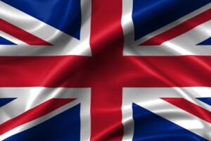 The flag of the United Kingdom.