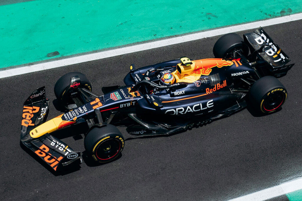 A Red Bull Racing race car.