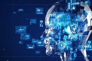 Artificial intelligence design concept