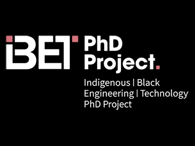 Logo for the Black Engineering and Technology PhD Project (IBET)