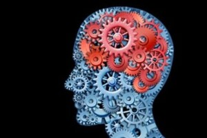 Aa concept image of the mind formed of cogs.